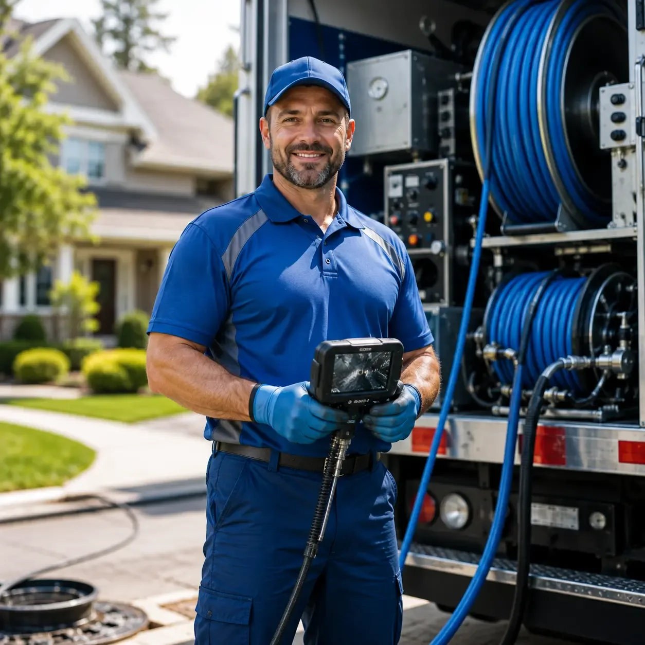 Local outdoor drain cleaning specialists in Dickeyville, WI